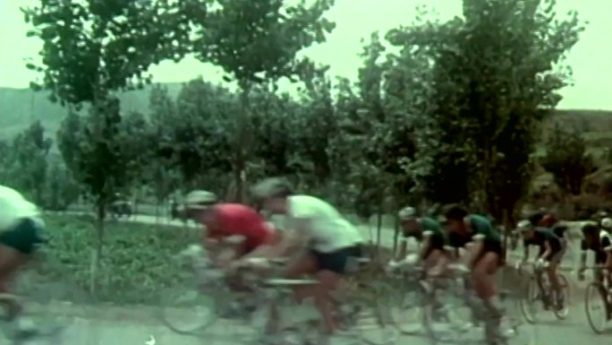 80年代自行车比赛