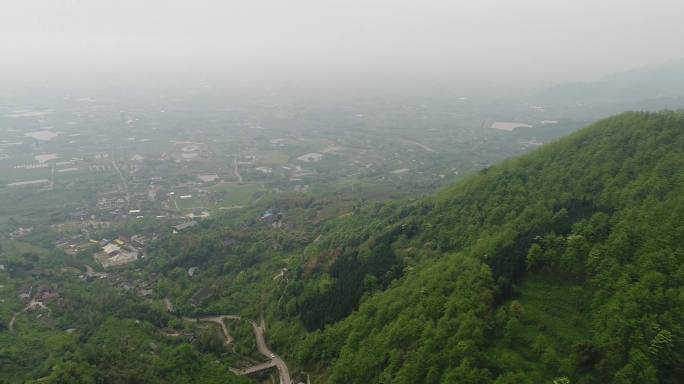 大山航拍，农村航拍