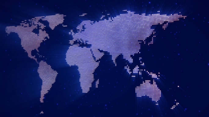 世界地图辐射全球背景