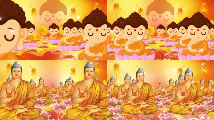 佛教合成视频