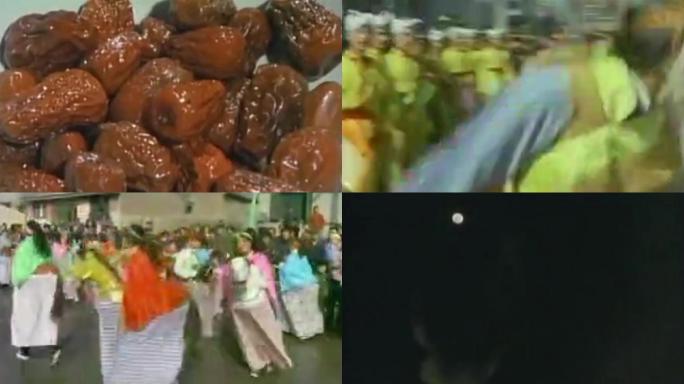 80年代农村春节过年视频素材