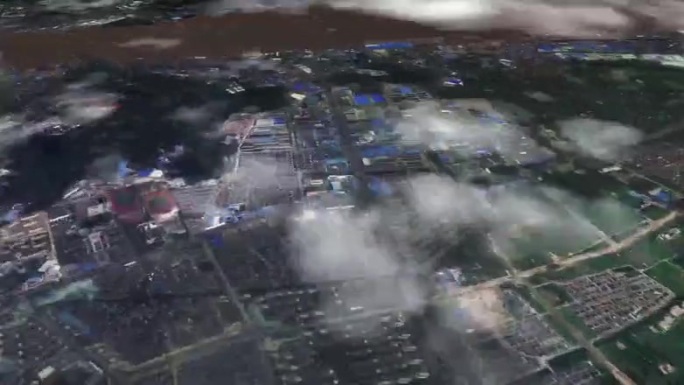 台州市6亿像素卫星图分析鸟瞰台州市