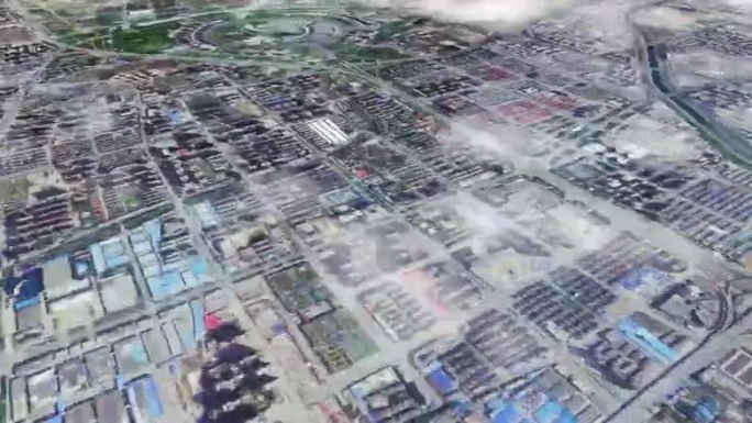 郑州市6亿像素卫星图分析鸟瞰郑州市