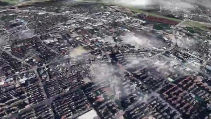 汕头市6亿像素卫星图分析鸟瞰汕头市