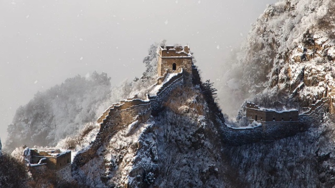 沁园春雪朗诵视频背景(含配乐)