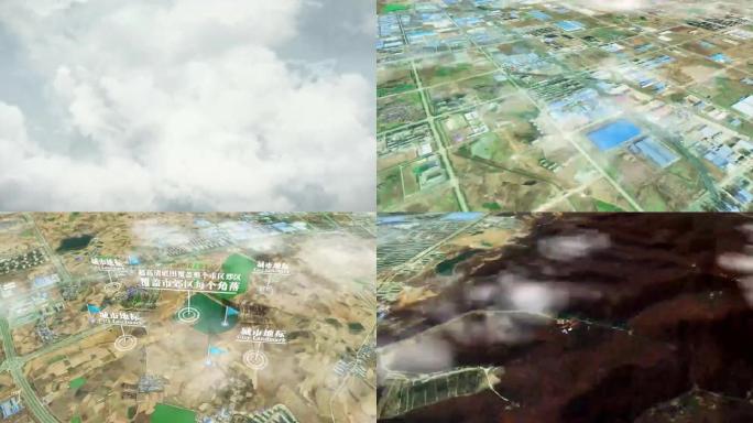 滁州市6亿像素卫星图分析鸟瞰滁州市