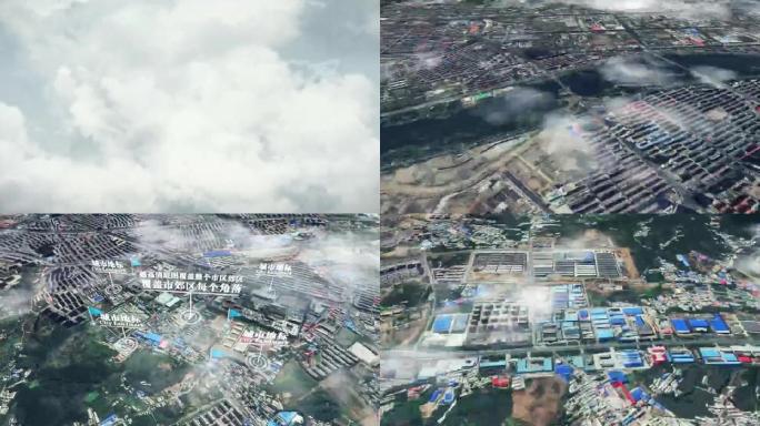 吉林市6亿像素卫星图分析鸟瞰吉林市