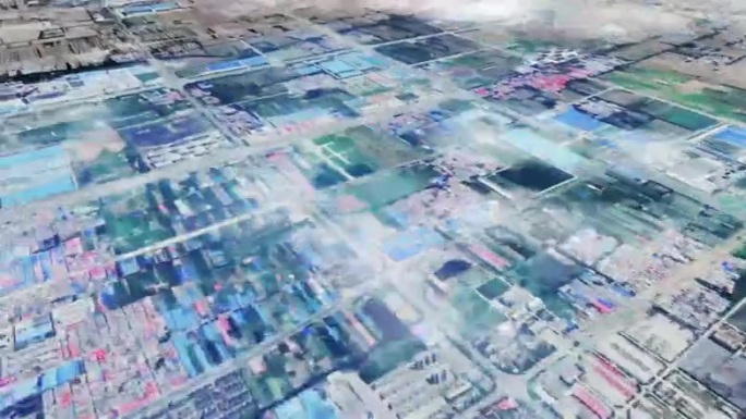 驻马店市6亿像素卫星图分析鸟瞰驻马店市