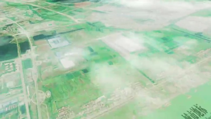 鄂州市6亿像素卫星图分析鸟瞰鄂州市