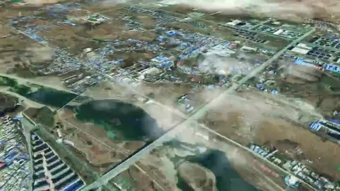 兴安市6亿像素卫星图分析鸟瞰兴安盟
