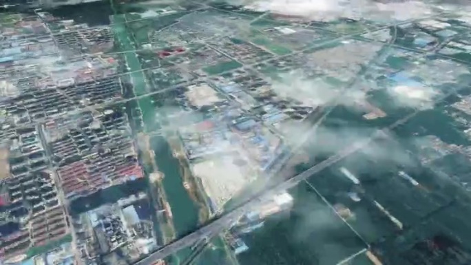 济宁市6亿像素卫星图分析鸟瞰济宁市