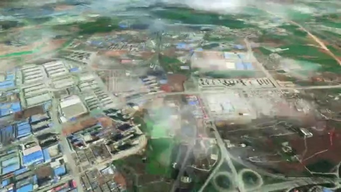 晋城市6亿像素卫星图分析鸟瞰晋城市