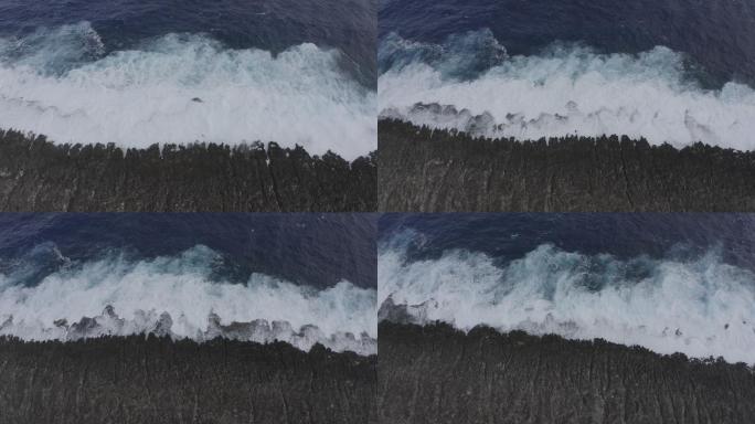 4K-log海浪航拍