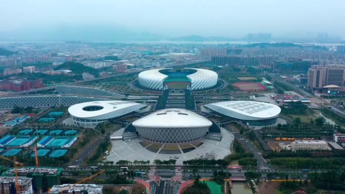 福建福州海峡奥体中心延时