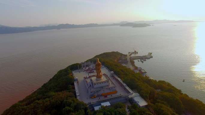 浙江舟山普陀山普陀寺南海观音像