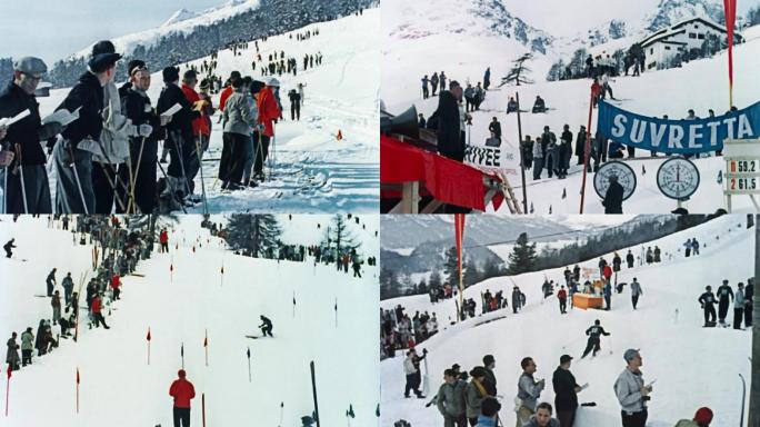 越野滑雪高山滑雪