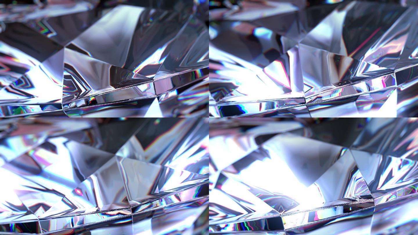 水晶玻璃反射