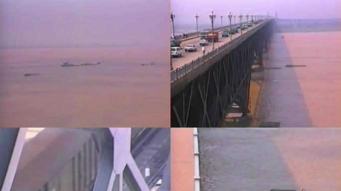 80年代南京长江大桥场景