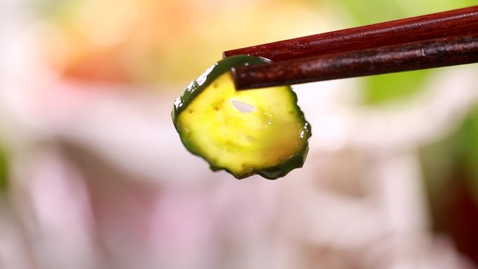 家常凉菜黄瓜凉拌下酒腌制刀工