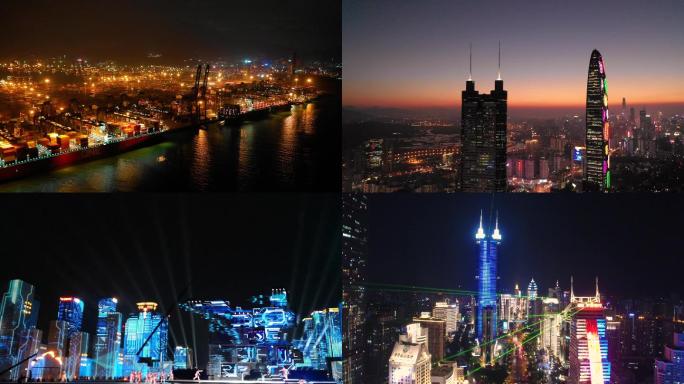 深圳各区地标最美夜景