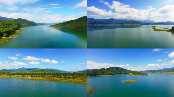 海南大自然山水航拍4K