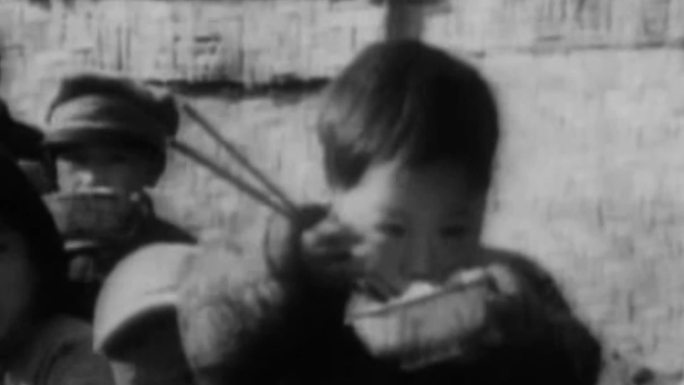 30年代南京难民营