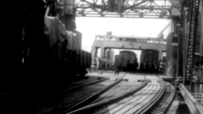 30年代南京铁路渡口