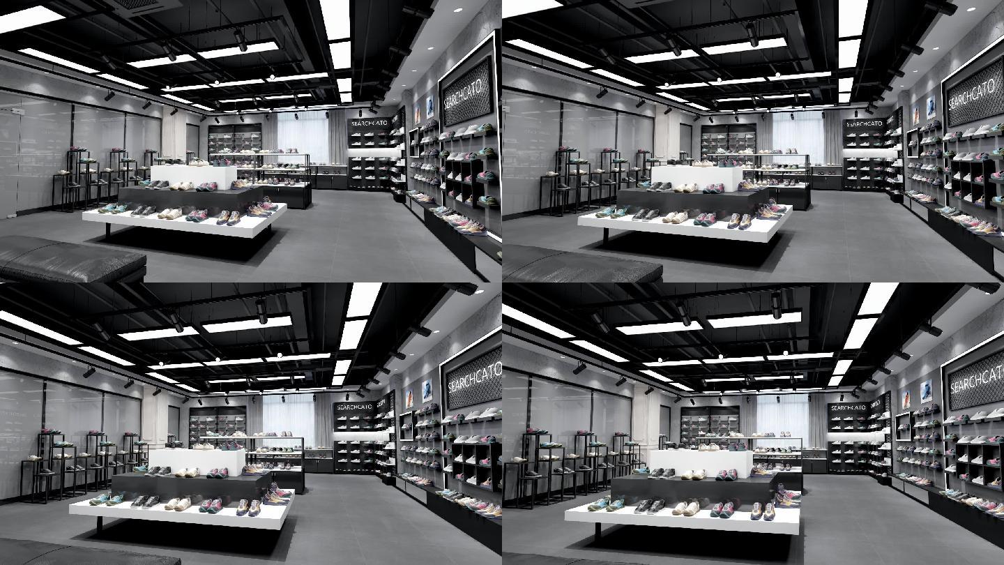 3D动画-商场专卖店运动品鞋店004
