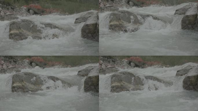 溪流升格镜头