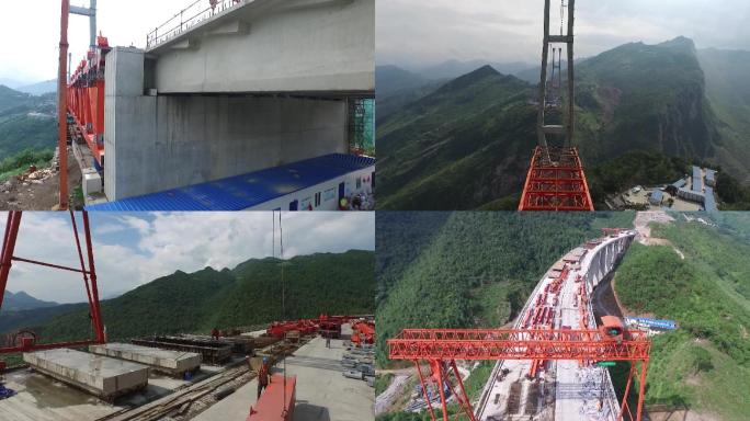 贵州高速公路北盘江特大桥建设影像