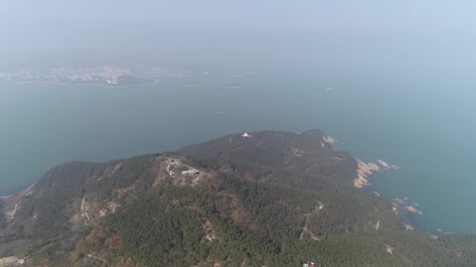 威海刘公岛旗顶山炮台