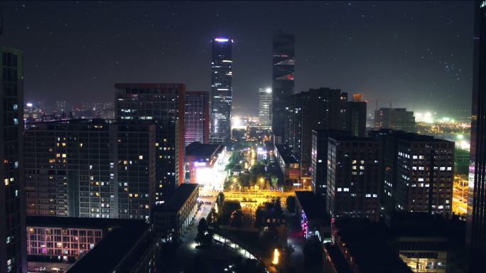 南京CBD夜景