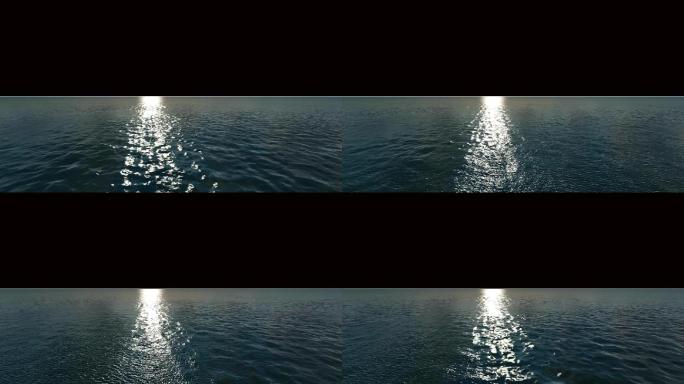 透明背景带通道大海海面阳光照在海面