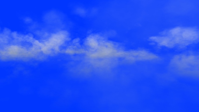 侧面云动画云白云动画白云漂浮云彩