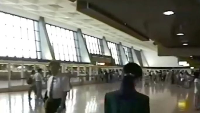 80年代台北机场