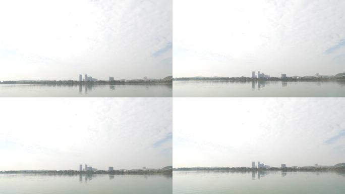 原创正版4K永州冷水滩滨江公园城市公园