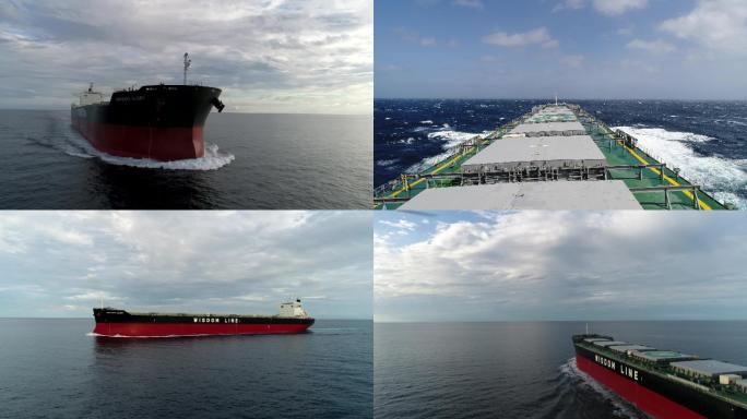 4k航拍海洋巨轮中国巨轮