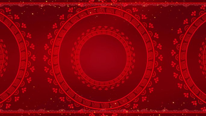 古典中国风舞台背景循环