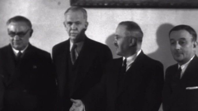 1947年马歇尔访问苏联