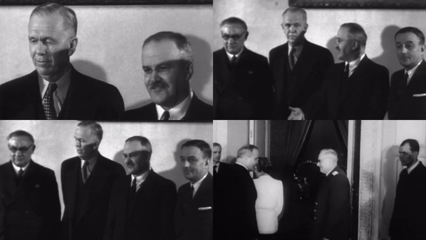 1947年马歇尔访问苏联
