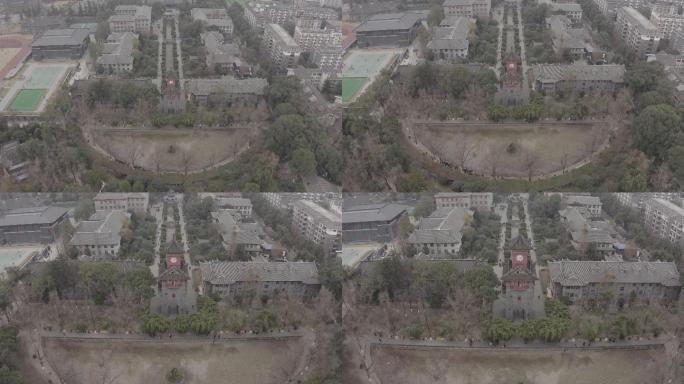 4K-log四川大学航拍