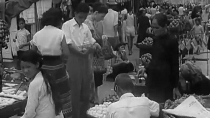 50年代柬埔寨风光