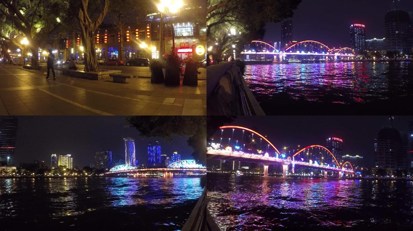 广州珠江游船夜景