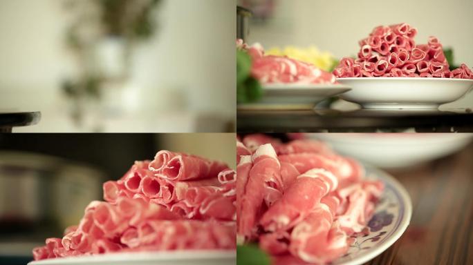 老北京铜锅涮羊肉美食文化中国美食特色美食