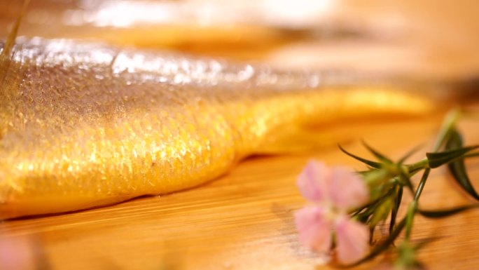 食品食材美食鱼海产海味黄鱼