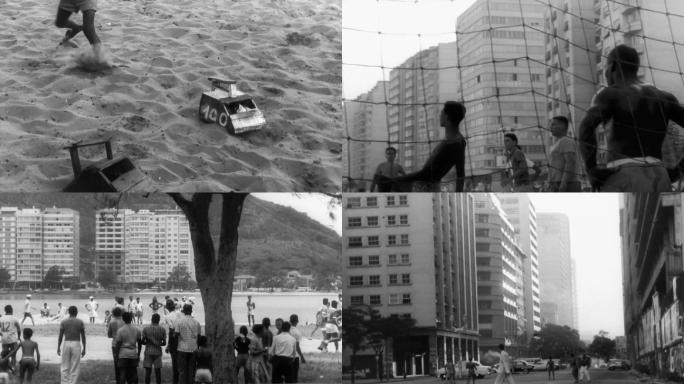 50年代巴西海滩