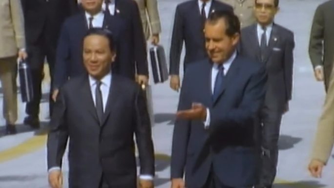 1968年尼克松出访越南