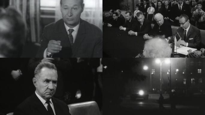 1968年勃列日涅夫出访捷克斯洛伐克