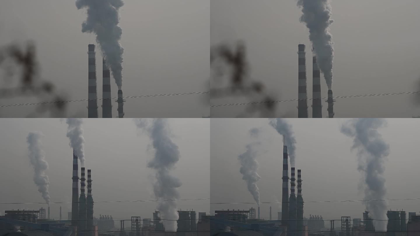 工业污染烟囱2