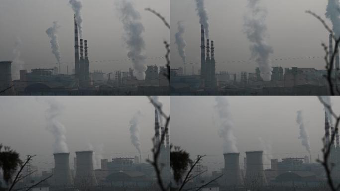 工业污染烟囱1